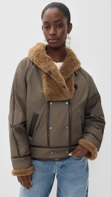 ISABEL MARANT ÉTOILE Olinka Jacket Brown | Thumbnail 2 ISABEL MARANT ÉTOILE Olinka Jacket Brown | Thumbnail 2