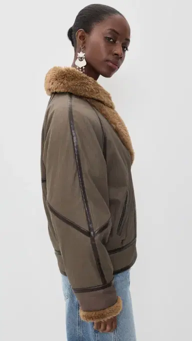 ISABEL MARANT ÉTOILE Olinka Jacket Brown | Thumbnail 4 ISABEL MARANT ÉTOILE Olinka Jacket Brown | Thumbnail 4