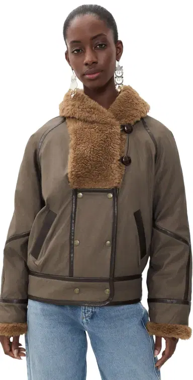 ISABEL MARANT ÉTOILE Olinka Jacket Brown | Thumbnail 1 ISABEL MARANT ÉTOILE Olinka Jacket Brown | Thumbnail 1