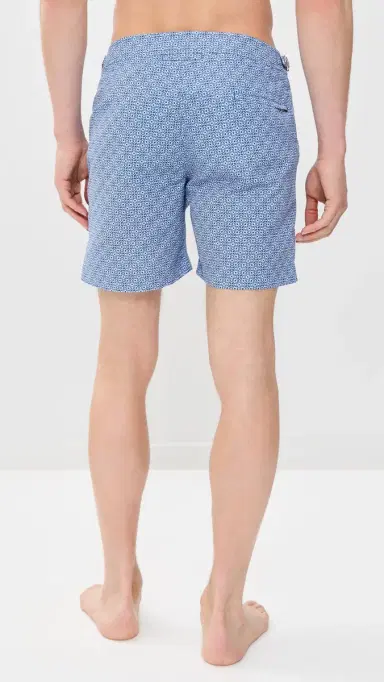 Orlebar Brown Bulldog Portico Swim Trunks 5.5 Aero Blue | Thumbnail 3 Orlebar Brown Bulldog Portico Swim Trunks 5.5 Aero Blue | Thumbnail 3