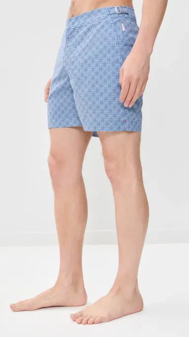 Orlebar Brown Bulldog Portico Swim Trunks 5.5 Aero Blue | Thumbnail 4 Orlebar Brown Bulldog Portico Swim Trunks 5.5 Aero Blue | Thumbnail 4
