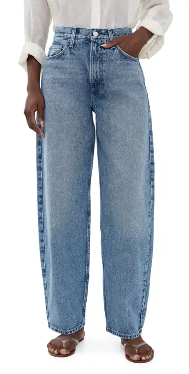 Favorite Daughter The Mercer Easy Barely Barrel Jeans Dublin | Thumbnail 1 Favorite Daughter The Mercer Easy Barely Barrel Jeans Dublin | Thumbnail 1