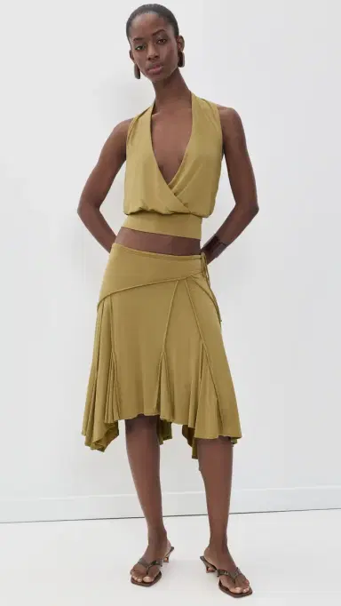 With Jean harni Top Olive | Thumbnail 5 With Jean harni Top Olive | Thumbnail 5