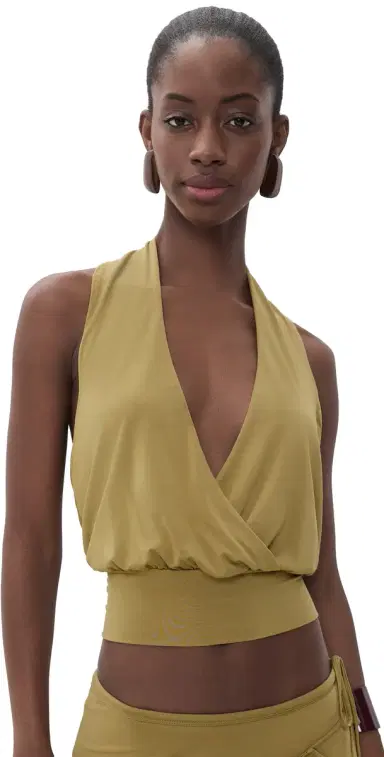 With Jean harni Top Olive | Thumbnail 1 With Jean harni Top Olive | Thumbnail 1