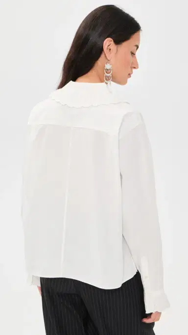 ISABEL MARANT ÉTOILE Nomia Top White | Thumbnail 3 ISABEL MARANT ÉTOILE Nomia Top White | Thumbnail 3