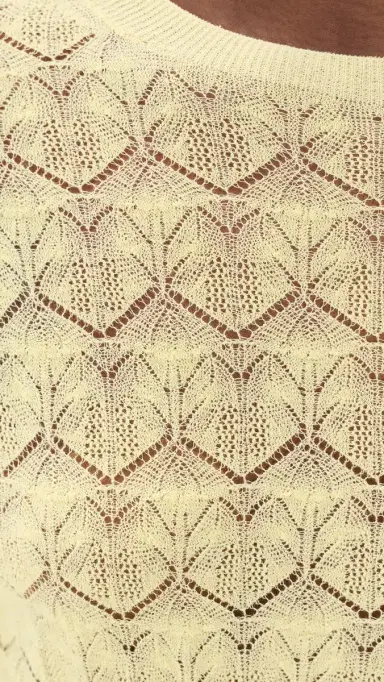 Vince Fine Lace Crew Neck Sweater | Thumbnail 6 Vince Fine Lace Crew Neck Sweater | Thumbnail 6