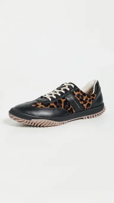 Stella McCartney Alter Mat & Leopard Printed Velvet Sneakers Black/Leopard | Thumbnail 2 Stella McCartney Alter Mat & Leopard Printed Velvet Sneakers Black/Leopard | Thumbnail 2
