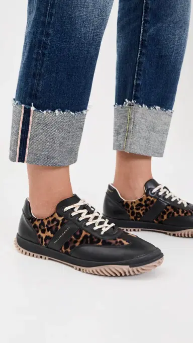 Stella McCartney Alter Mat & Leopard Printed Velvet Sneakers Black/Leopard | Thumbnail 3 Stella McCartney Alter Mat & Leopard Printed Velvet Sneakers Black/Leopard | Thumbnail 3