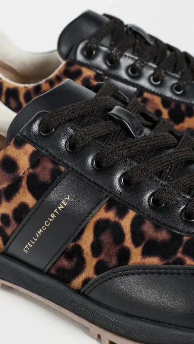 Stella McCartney Alter Mat & Leopard Printed Velvet Sneakers Black/Leopard | Thumbnail 6 Stella McCartney Alter Mat & Leopard Printed Velvet Sneakers Black/Leopard | Thumbnail 6