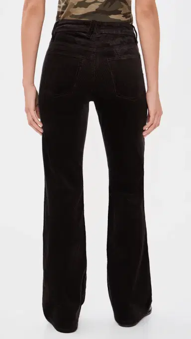Good American Good Classic Bootcut Corduroy Pants Espresso | Thumbnail 3 Good American Good Classic Bootcut Corduroy Pants Espresso | Thumbnail 3