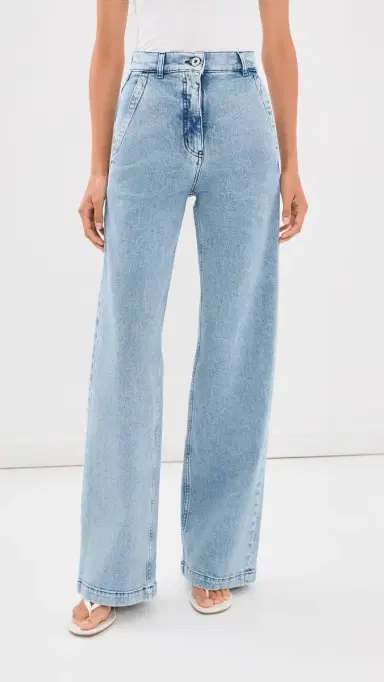 Another Tomorrow Carpenter Denim Jeans | Thumbnail 2 Another Tomorrow Carpenter Denim Jeans | Thumbnail 2