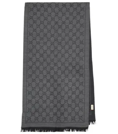 Gucci GG wool jacquard scarf | Thumbnail 1 Gucci GG wool jacquard scarf | Thumbnail 1