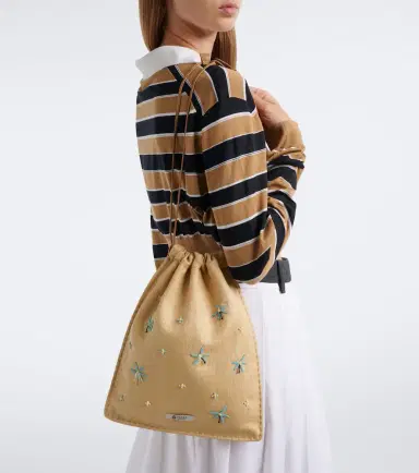 Prada Wish beaded canvas pouch | Thumbnail 6 Prada Wish beaded canvas pouch | Thumbnail 6