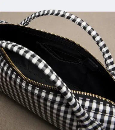Alaia Alaïa Le Teckel gingham top-handle bag | Thumbnail 2 Alaia Alaïa Le Teckel gingham top-handle bag | Thumbnail 2