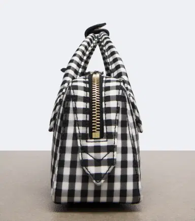 Alaia Alaïa Le Teckel gingham top-handle bag | Thumbnail 4 Alaia Alaïa Le Teckel gingham top-handle bag | Thumbnail 4