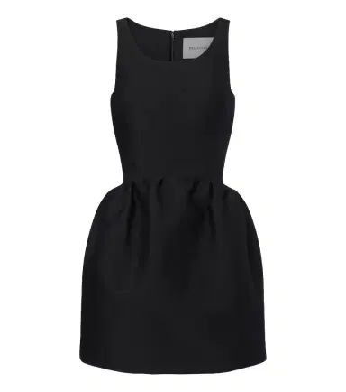 Balenciaga Wool and silk-blend minidress | Thumbnail 1 Balenciaga Wool and silk-blend minidress | Thumbnail 1