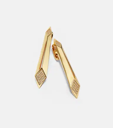 Versace Crystal-embellished drop earrings | Thumbnail 4 Versace Crystal-embellished drop earrings | Thumbnail 4
