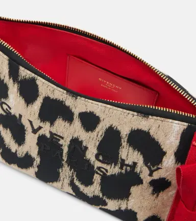 Givenchy Logo leopard-print pouch | Thumbnail 3 Givenchy Logo leopard-print pouch | Thumbnail 3