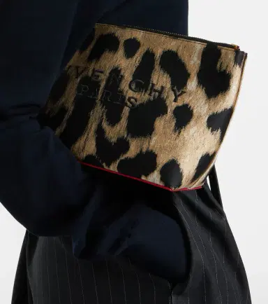 Givenchy Logo leopard-print pouch | Thumbnail 4 Givenchy Logo leopard-print pouch | Thumbnail 4