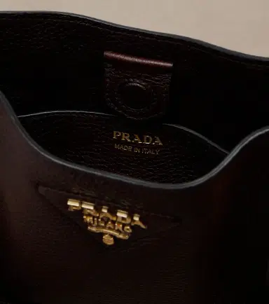Prada Mini leather shoulder bag | Thumbnail 2 Prada Mini leather shoulder bag | Thumbnail 2