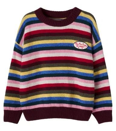 THE NEW SOCIETY Root striped wool-blend sweater | Thumbnail 1 THE NEW SOCIETY Root striped wool-blend sweater | Thumbnail 1