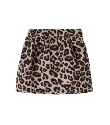 THE NEW SOCIETY Moosie leopard-print cotton-blend skirt | Thumbnail 1 THE NEW SOCIETY Moosie leopard-print cotton-blend skirt | Thumbnail 1