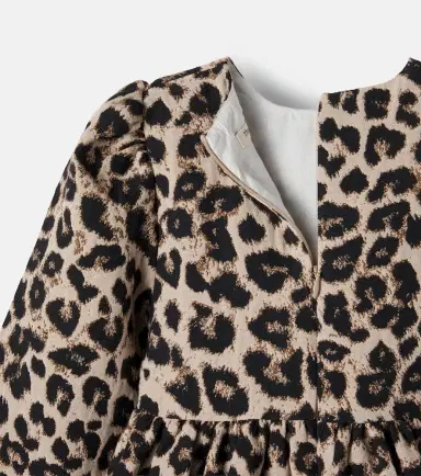 THE NEW SOCIETY Mossie animal-print jacquard dress | Thumbnail 3 THE NEW SOCIETY Mossie animal-print jacquard dress | Thumbnail 3