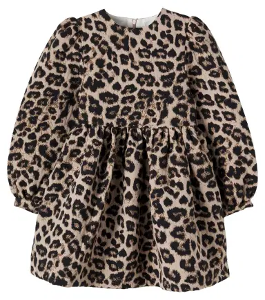 THE NEW SOCIETY Mossie animal-print jacquard dress | Thumbnail 1 THE NEW SOCIETY Mossie animal-print jacquard dress | Thumbnail 1