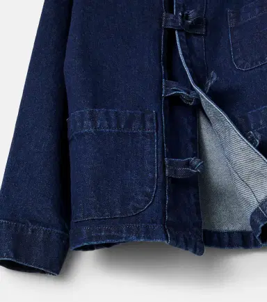 THE NEW SOCIETY TNS denim overshirt | Thumbnail 4 THE NEW SOCIETY TNS denim overshirt | Thumbnail 4
