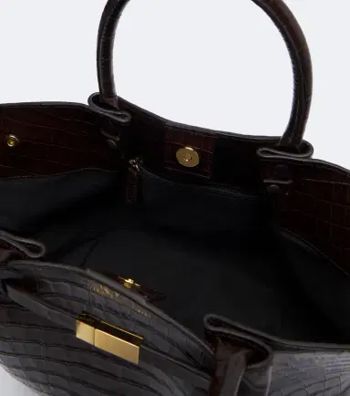 DeMellier New York Midi croc-effect leather top-handle bag | Thumbnail 3 DeMellier New York Midi croc-effect leather top-handle bag | Thumbnail 3
