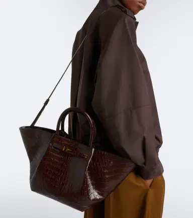 DeMellier New York Midi croc-effect leather top-handle bag | Thumbnail 5 DeMellier New York Midi croc-effect leather top-handle bag | Thumbnail 5