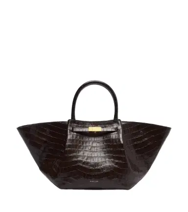 DeMellier New York Midi croc-effect leather top-handle bag | Thumbnail 1 DeMellier New York Midi croc-effect leather top-handle bag | Thumbnail 1