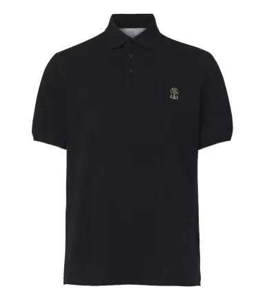 Brunello Cucinelli Cotton piqué polo shirt | Thumbnail 1 Brunello Cucinelli Cotton piqué polo shirt | Thumbnail 1