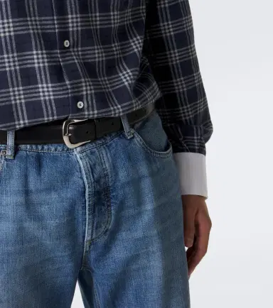 Brunello Cucinelli Checked cotton-blend flannel shirt | Thumbnail 7 Brunello Cucinelli Checked cotton-blend flannel shirt | Thumbnail 7