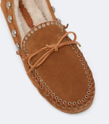 Isabel Marant Fitza shearling-lined suede loafers | Thumbnail 4 Isabel Marant Fitza shearling-lined suede loafers | Thumbnail 4