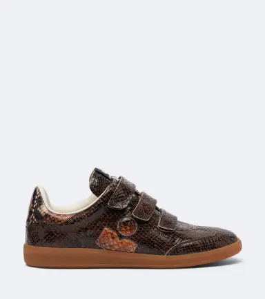 Isabel Marant Beth snake-effect leather sneakers | Thumbnail 2 Isabel Marant Beth snake-effect leather sneakers | Thumbnail 2