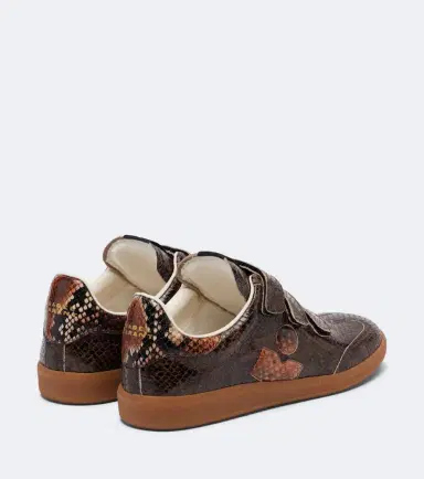 Isabel Marant Beth snake-effect leather sneakers | Thumbnail 3 Isabel Marant Beth snake-effect leather sneakers | Thumbnail 3