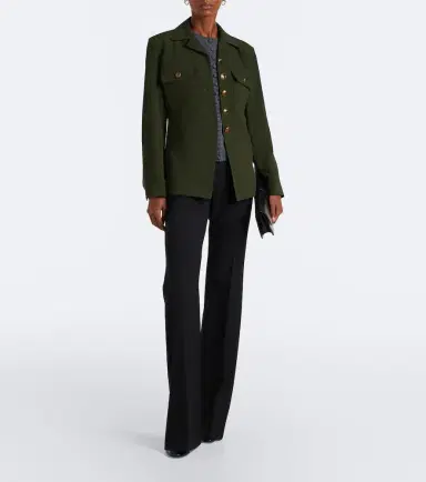 Veronica Beard Molyneux crêpe jacket | Thumbnail 3 Veronica Beard Molyneux crêpe jacket | Thumbnail 3