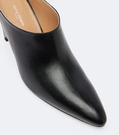 Maison Margiela Heel-Less leather wedge mules | Thumbnail 4 Maison Margiela Heel-Less leather wedge mules | Thumbnail 4