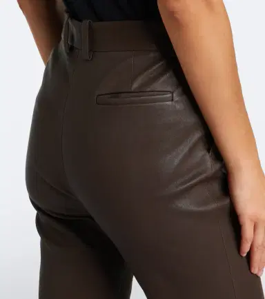 Joseph Tarifa leather flared pants | Thumbnail 3 Joseph Tarifa leather flared pants | Thumbnail 3