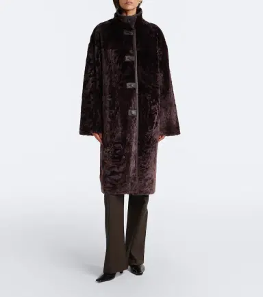 Joseph Ari reversible leather and shearling coat | Thumbnail 2 Joseph Ari reversible leather and shearling coat | Thumbnail 2
