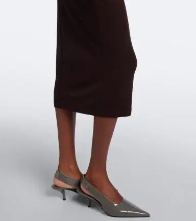 Max Mara Jersey midi dress | Thumbnail 5 Max Mara Jersey midi dress | Thumbnail 5