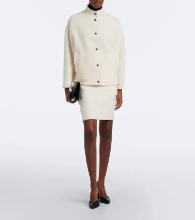 Max Mara Virgin wool jersey miniskirt | Thumbnail 3 Max Mara Virgin wool jersey miniskirt | Thumbnail 3