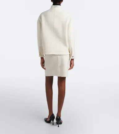 Max Mara Virgin wool jersey miniskirt | Thumbnail 5 Max Mara Virgin wool jersey miniskirt | Thumbnail 5