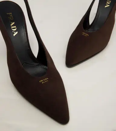 Prada Suede slingback pumps | Thumbnail 2 Prada Suede slingback pumps | Thumbnail 2
