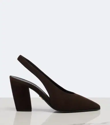 Prada Suede slingback pumps | Thumbnail 3 Prada Suede slingback pumps | Thumbnail 3