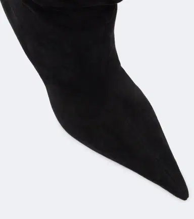 Amina Muaddi Anok suede mid-calf boots | Thumbnail 4 Amina Muaddi Anok suede mid-calf boots | Thumbnail 4