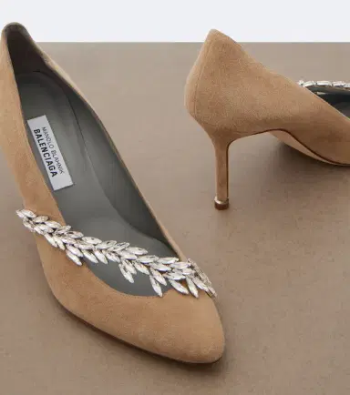 Balenciaga x Manolo Blahnik suede pumps | Thumbnail 2 Balenciaga x Manolo Blahnik suede pumps | Thumbnail 2