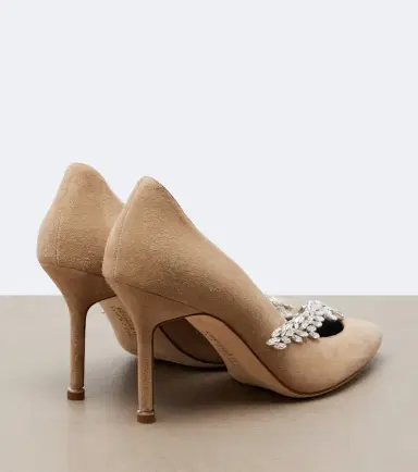 Balenciaga x Manolo Blahnik suede pumps | Thumbnail 3 Balenciaga x Manolo Blahnik suede pumps | Thumbnail 3