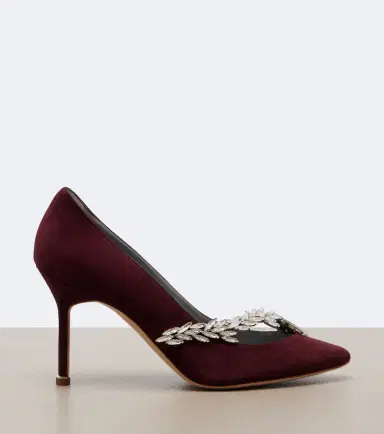 Balenciaga x Manolo Blahnik embellished suede pumps | Thumbnail 4 Balenciaga x Manolo Blahnik embellished suede pumps | Thumbnail 4